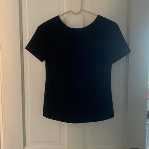Banana republic black blouse